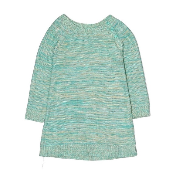 Crazy 8 Sweater Dress Teal Blue - Picture 1 of 13